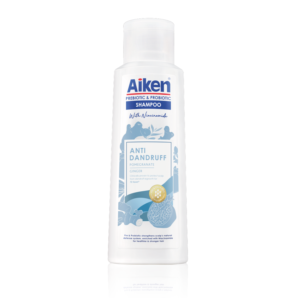 Aiken Prebiotic & Probiotic Shampoo Anti-Dandruff | Aiken