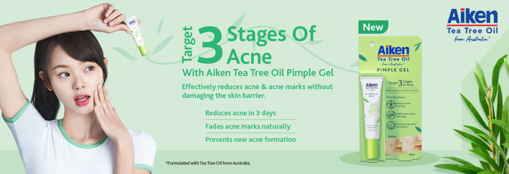 Aiken Tea Tree Oil Pimple Gel - Aiken